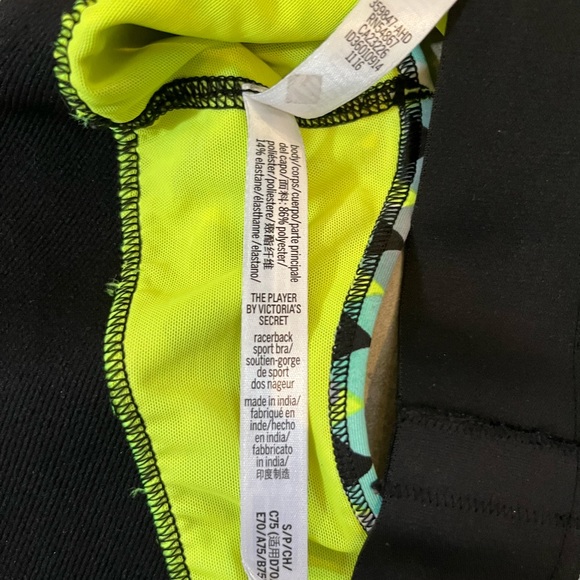 Victoria’s secret racerback The Player size small sports bra - Picture 7 of 7